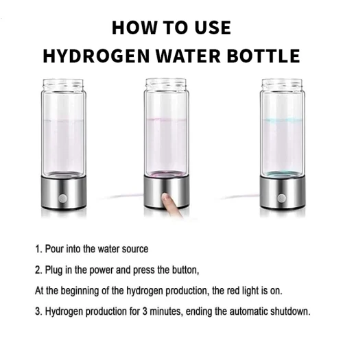 Introduction to the use of h2 hydrogen rich water cup