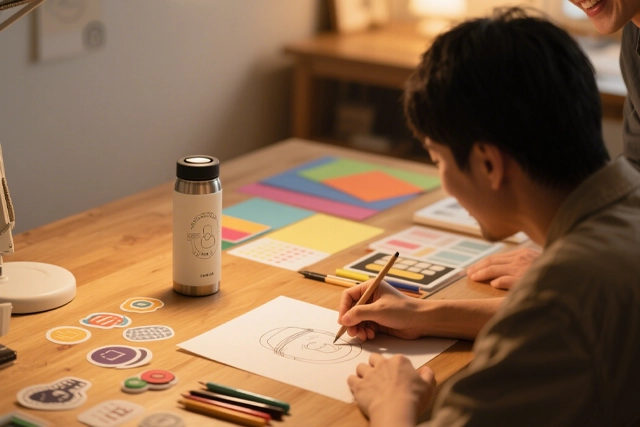 Visual language custom packaging