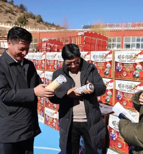 The teachers also loved the donated water bottles.