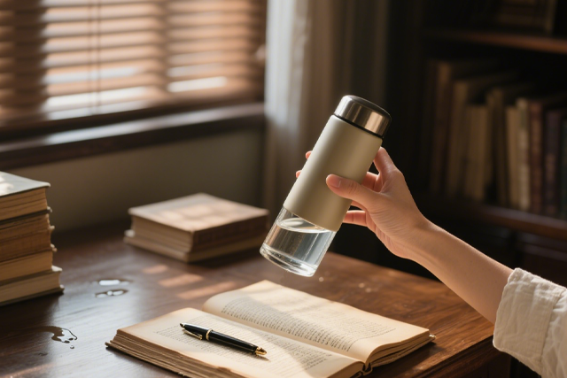 Leak-proof sealing effect of water bottle