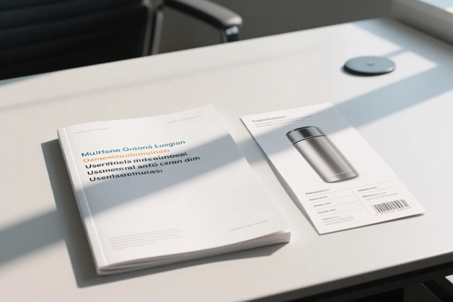 Multi-language user manual