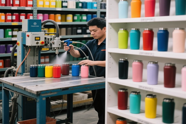 Customize water bottles color