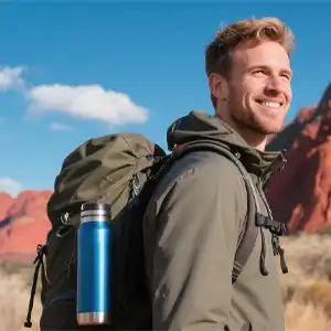Real customer Water bottle for outdoor hiking