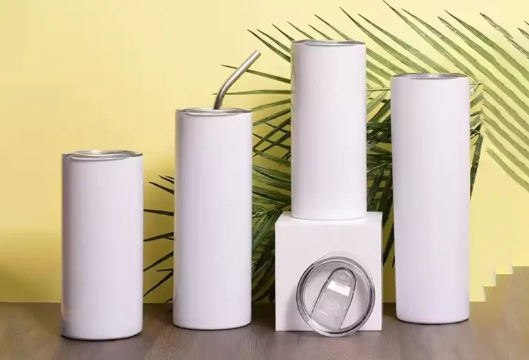 Straight travel mug