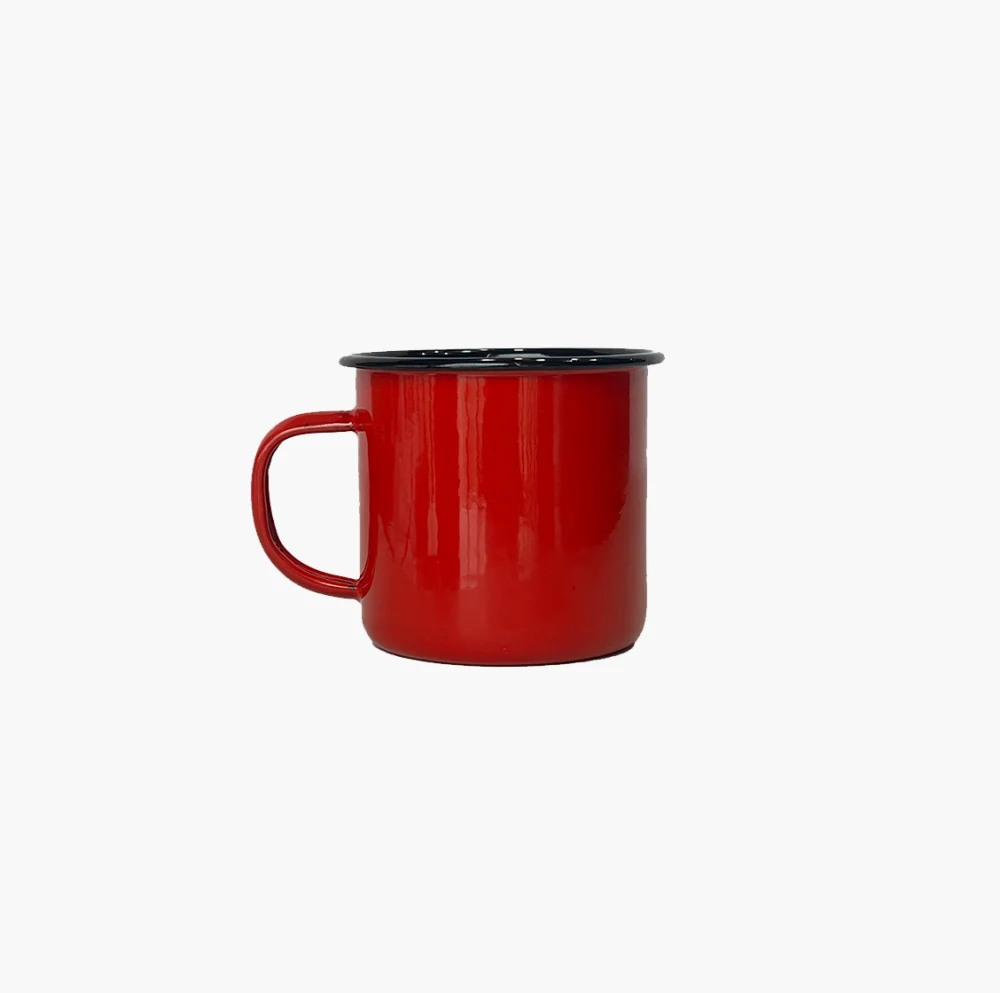 enamel mug