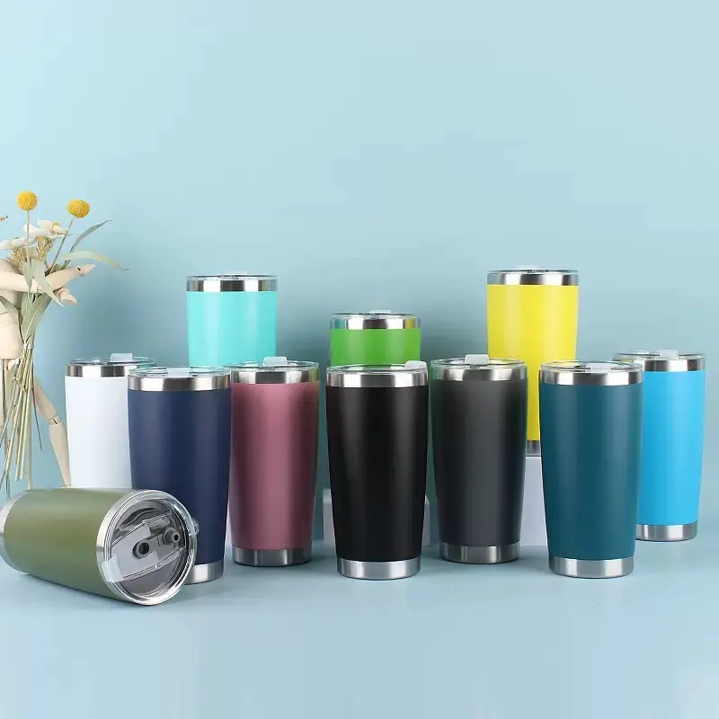 Color collection of stainless travel mug
