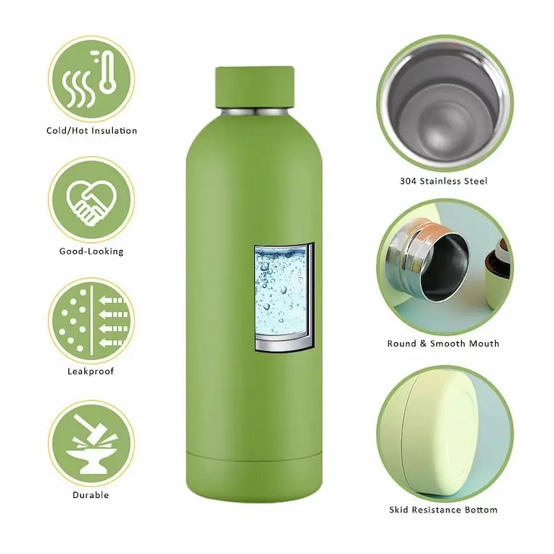 Detail of the Narrow Mouth Water Bottle
